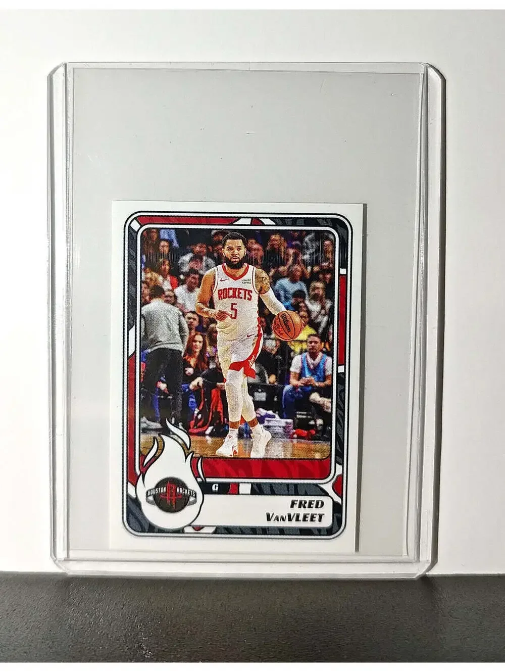 Fred VanVleet 2024-25 Panini NBA #335 Sticker Card Houston Rockets